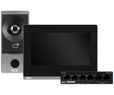Bcs Point BCS BCS-P-VIS01 vaizdo telefonspynės sistema 2 MP 17,8 cm (7″) Juoda, Grafitas