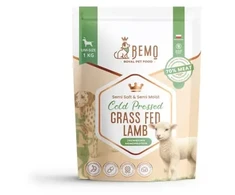 BEMO Cold Pressed Grass Fed ėriena – sausa šunų maista – 1kg