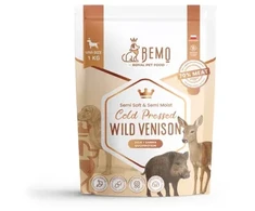 Bemo Cold Pressed Wild Venison - maistas tłoczona na zimno šunims su žvėriena i sarniną 1kg