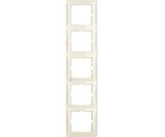 Hager 5-laikas kremas BERKER rėmelis - 5310158982
