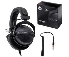 Beyerdynamic DT 770 PRO 250 OHM Juodas LIMITED EDITION - Ausinės studyjne zamknięte