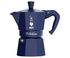 Bialetti 0005411 Rankinis kavos virimo aparatas Mokos gaminimo indas 0,04 L Mėlyna