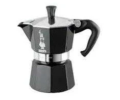 Bialetti Moka Express 3tz kavos virimo aparatas, juodas