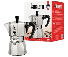 Bialetti Moka Express Kavavirė moka 0,3 l Aliuminio, Juodas