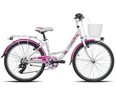 Bicycle DVIRATIS MTB 24 18G MERGAIČIŲ PLIENINIS