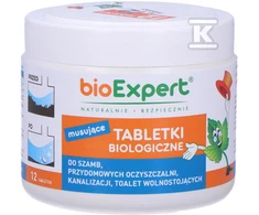 Bioexpert BIOLOGINĖS TABLETĖS. 12 vnt. Į Septikus ir priešgaisrinę apsaugą