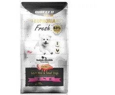 Gyvūnų Maistas - BIOFEED Euphoria Fresh suaugusiems mini ir mažiems šunims su kalakutiena ir triušiu 50g