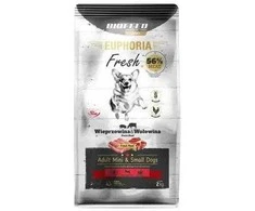 Šunų Maistas - BIOFEED Euphoria Fresh Adult Mini &amp; Small Kiauliena su Jautiena 2kg
