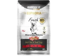 Šunų Maistas - BIOFEED Euphoria Fresh Suaugusiųjų Kiaulienos ir Jautienos XS/S 500g