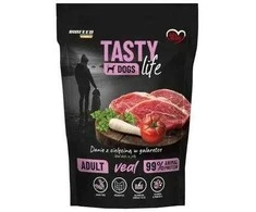 Euphoria BIOFEED Tasty Dogs Life Veal – drėgnas ėdalas šunims – 150g