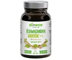Biowen Maisto papildas Ashwagandha 400 mg 120 kapsulių