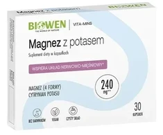 Biowen Blistry Magnez su potasem