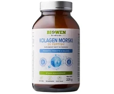 Sveikatos papildas - Biowen Marine Collagen 3x Peptidai Powder, be glitimo, 225g