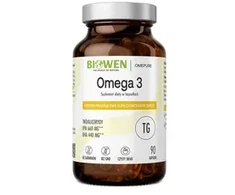 BIOWEN Omega 3 - 660 mg EPA, 440 mg DHA – food supplement for humans – 90 capsules