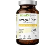 BIOWEN Omega 3 Forte 1000 mg EPA, 500 mg DHA – food supplement for humans – 90 capsules