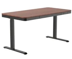 ACTIVEJET desk with electric height adjustment 120x60 ET119S juodas/walnut