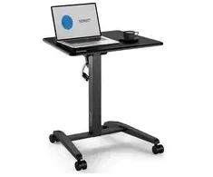 Biurko SENSE7 biurko mobilne Juoda 70 cm x 52 cm juoda