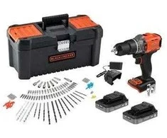 Black &amp; Decker juodas+decker 18V BCD383D2TA Juodas+DECKER drill/driver