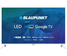 Blaupunkt 43UBG6010S Televizorius 109,2 cm (43") 4K Ultra HD Baltas 250 cd/m2