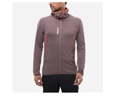 Bluza mÄ™ska MILLET Fusion Grid Hoodie M violetinė Ĺ›liwkowa - L