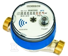 BMETERS Vandens skaitiklis Gsd8-Rfm 1/2'' Af Q3-1,6 M3 / H Dn 15 Vid. R100 / R50 Am