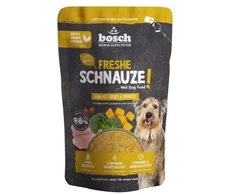 BOSCH Freshe Schnauze su vištiena, moliūgais ir brokoliais mono – drėgnas pašaras šunims – 250g