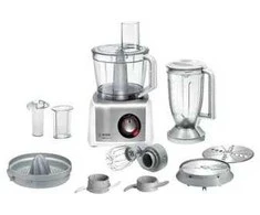 Bosch virtuvinis kombainas MultiTalent 8 MC812S820 Baltas/Sidabrinis, 1250 W, 3.9 L