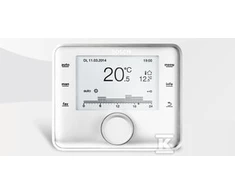 Bosch CR400 ORO KOMPENSACIJOS NUSTATYMAS SU TEMPERATŪROS JUTIKLIU
