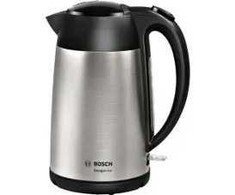 Bosch TWK3P420 virdulys elektrinis 1,7 l 2400 W Juodas, Nerūdijantis plienas