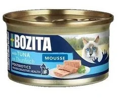 BOZITA Mousse Tuna – šlapias kačių maistas – 85g