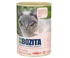 Bozita Lašišos paštetas - šlapias kačių ėdalas - 400g
