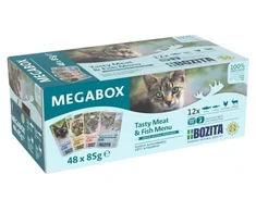 Bozita - kačių maišelis CIS Megabox - 48x85g