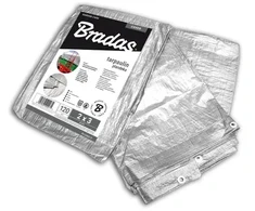 PLANDEKA SREBRNA 120g 6 x 10m BRADAS