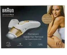 Braun Silk-expert Pro Silk·expert Pro 5 PL5140 Intensyvaus pulso šviesa (IPL) Auksas, Balta
