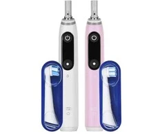 Braun Oral-B iO6 DuoPack Baltas/Rožinė