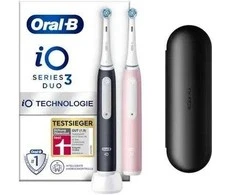 Braun Dantų šepetėlis Šepetėlis Oral-B iO Series Series 3 Duo Juodas/Rožinė