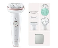 Braun Silk-épil 9 SkinSpa 40 pincetai „Rose Gold“, Balta