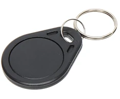 RFID atstuminis pakabukas ATLO-504/B 125mhz, juodas