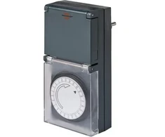 Brennenstuhl Programator / sterownik czasowy Mechaninis gniazdo 16A 2P+Z dobowy MZ 44 IP44 (1506464)