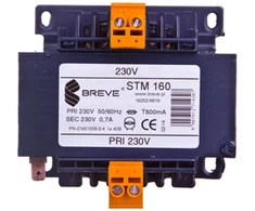 Breve 16252-9916 Transformatorius 1 fazis STM 160VA 230/230V 16252-9916