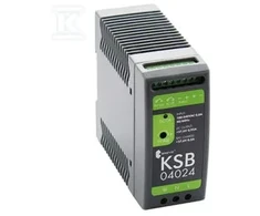 Breve UPS SilentiumPC Maitinimo šaltinis buforowy KSB 04024 230/ 24VDC 1,45A 40W na szyne DIN, Uzas: 90-264VACVAC, Ta70, 17000-2289