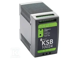 Breve UPS SilentiumPC Maitinimo šaltinis buforowy KSB 10024 230/ 24VDC 3,5A 96,6W na szyne DIN, Uzas: 90-264VACVAC, Ta70, 17000-2293