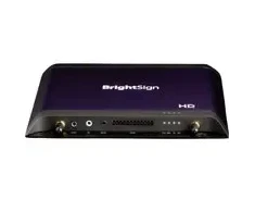 Vaizdo grotuvas Nezatříděno BrightSign HD1026 odtwarzacz multimedalny Juodas 4K Ultra HD 3840 x 2160 px Wi-Fi