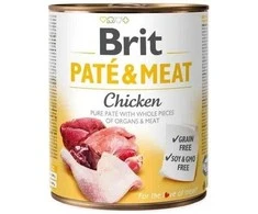 Šunų Maistas - Brit Vištienos Paté 800g