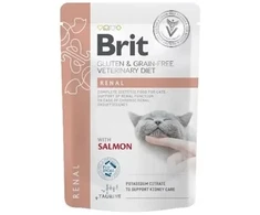 Brit VD Renal Cat Pouch 12x85g