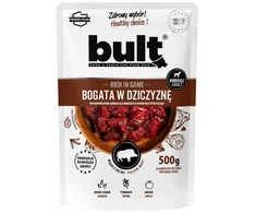 BULT Gausu žvėrienos – šlapias pašaras šunims – 500g