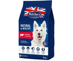 Butchers BUTCHER’S Natural & Healthy Dog su jautiena – sausas šunų pašaras – 10kg