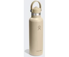 Hydro Flask Standard Mouth Flex Straw Cap Oat termosas butelis, 621 ml