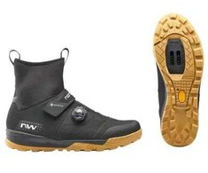 NORTHWAVE Kingrock Plus Gtx Juodi su medaus atspalviu dviračių batai - 46
