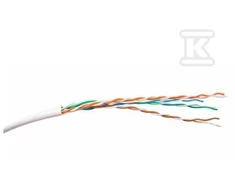 CABLE SECURITYNET U/UTP 200HZ 5E PVC 500